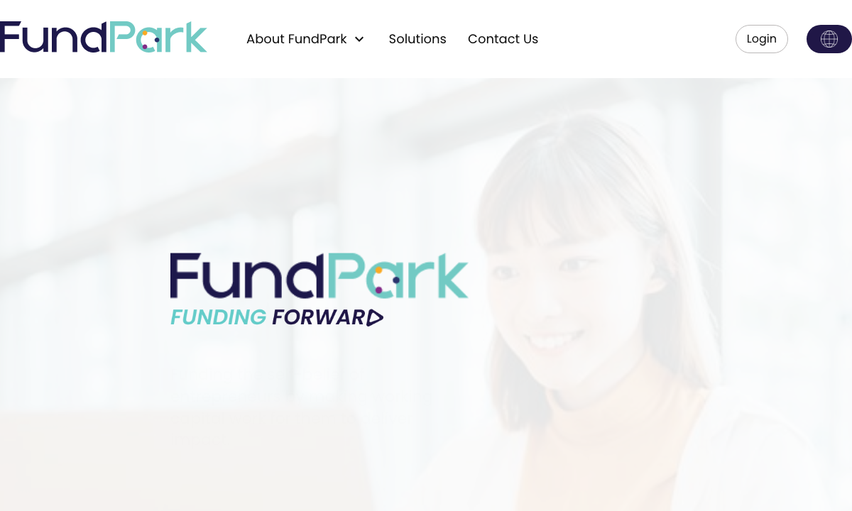 FundPark 官网广告截图